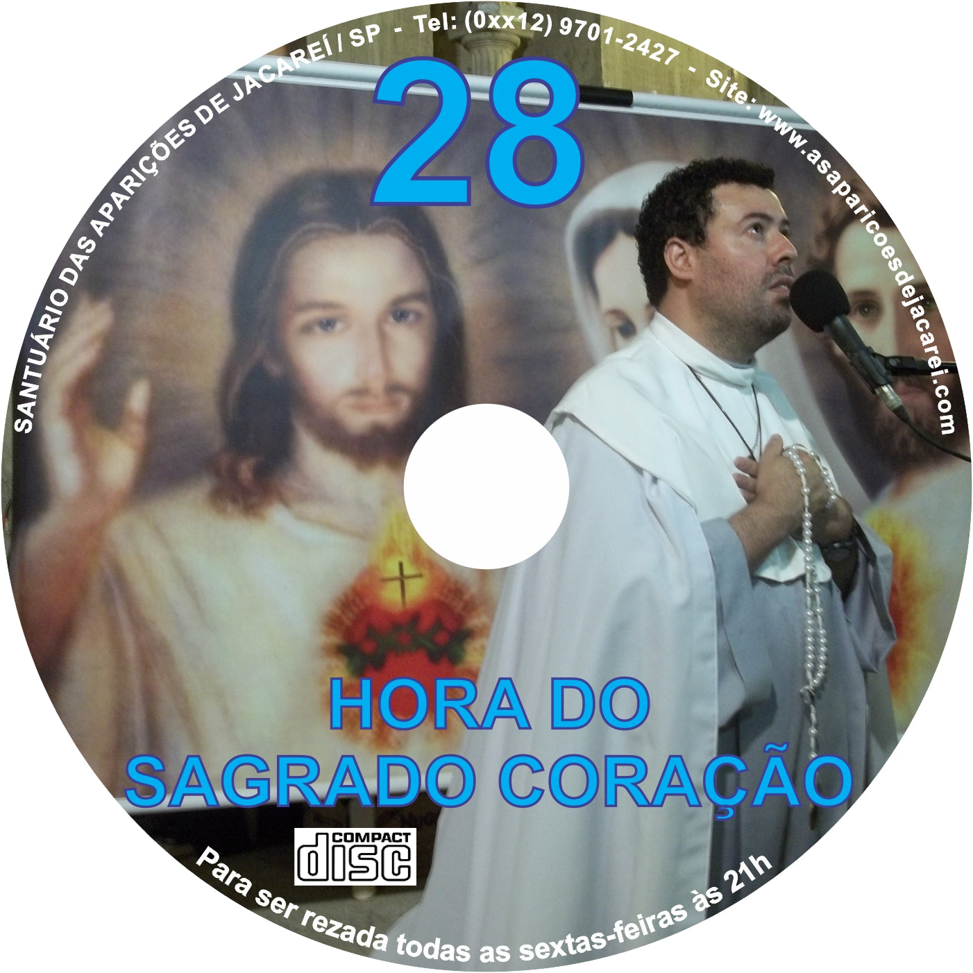 CD Hora do Sagrado Coração 28 CD Hora do Sagrado Coração 28